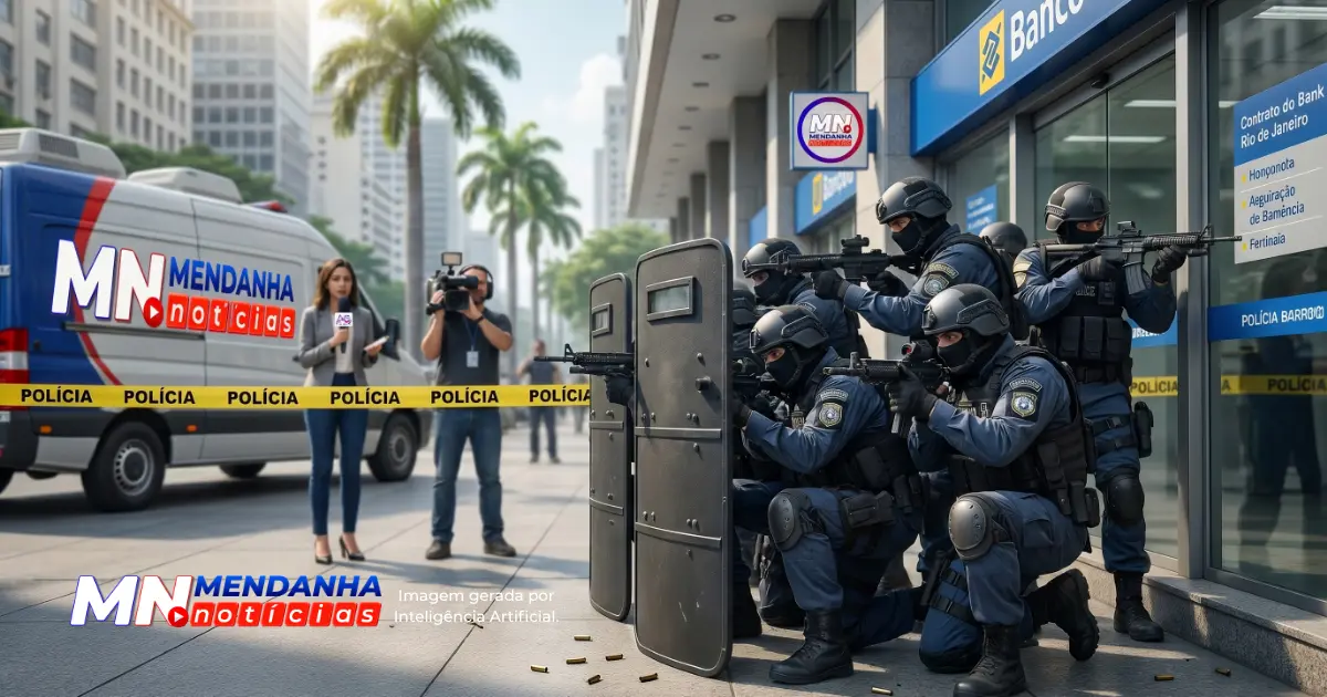 Jovens apreendidos durante operação policial no Rio de Janeiro