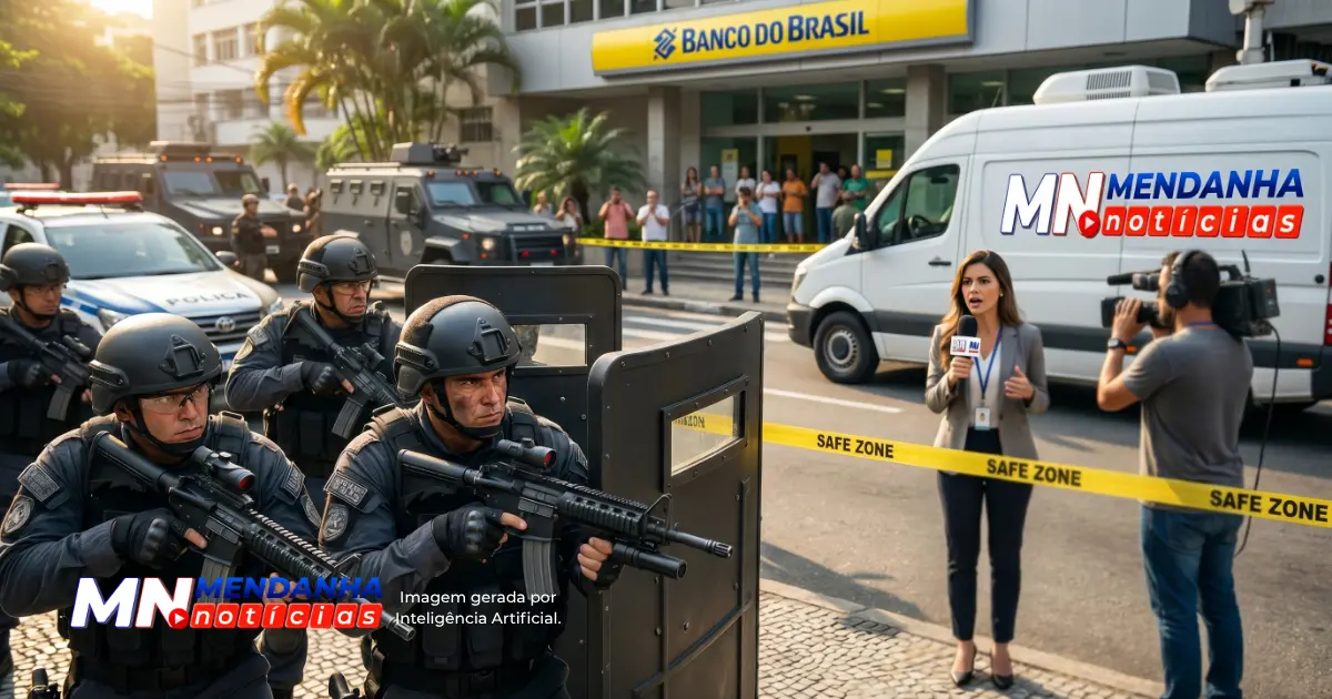 Policial do Rio de Janeiro conduzindo Luís Castro após sua prisão por fraude