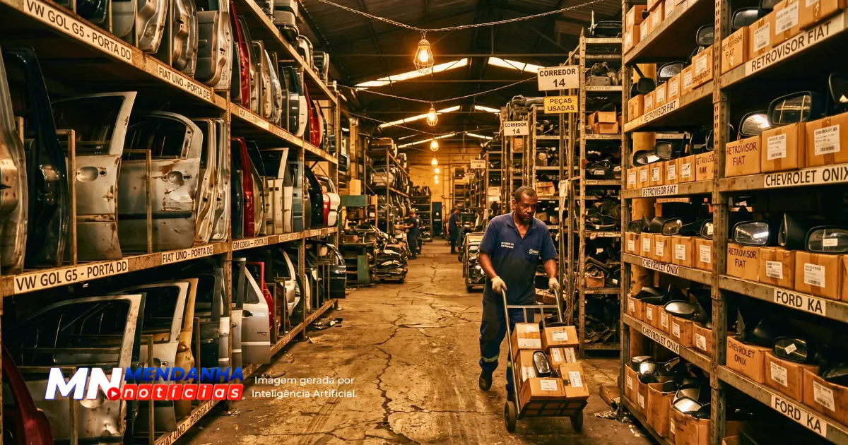 Galpão clandestino que vendia peças de carros importados é interditado em Nova Iguaçu MendanhNoticias.com.br