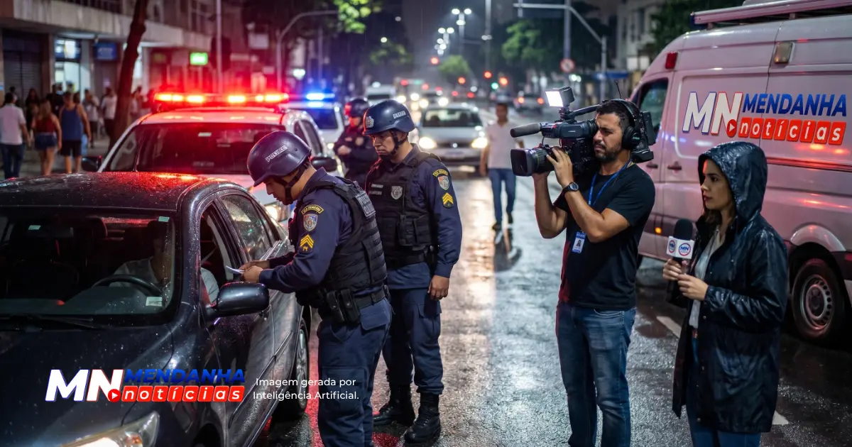 Queda de roubos Rio: Força Municipal reduz 73% 1 Equipe policial do Rio combate a criminalidade com ações estratégicas