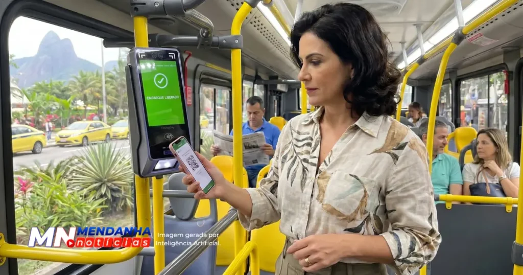Pagamento por Pix e cartões começa a ser testado nos ônibus municipais do Rio 8 Pagamento por Pix e cartões começa a ser testado nos ônibus municipais do Rio