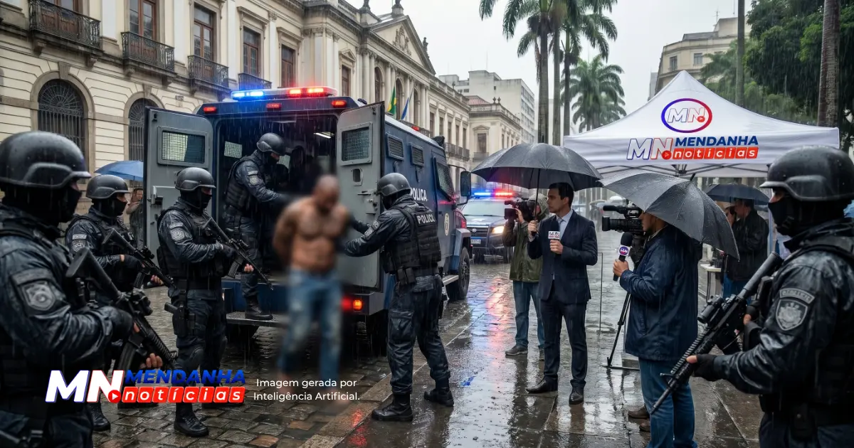 Operação Magen: PF apreende 10 fuzis no Rio 1 Fuzis confiscados pela polícia no Rio durante a Operação Magen