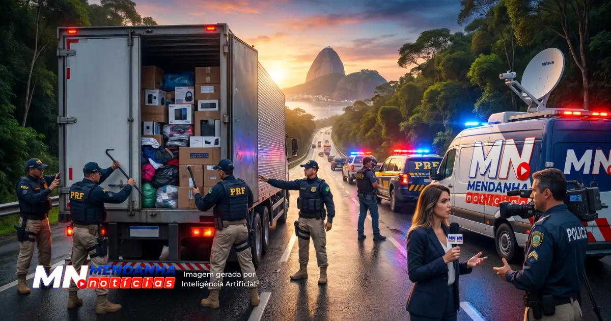 Policiais do Rio de Janeiro durante operação que resultou na prisão de 25 pessoas