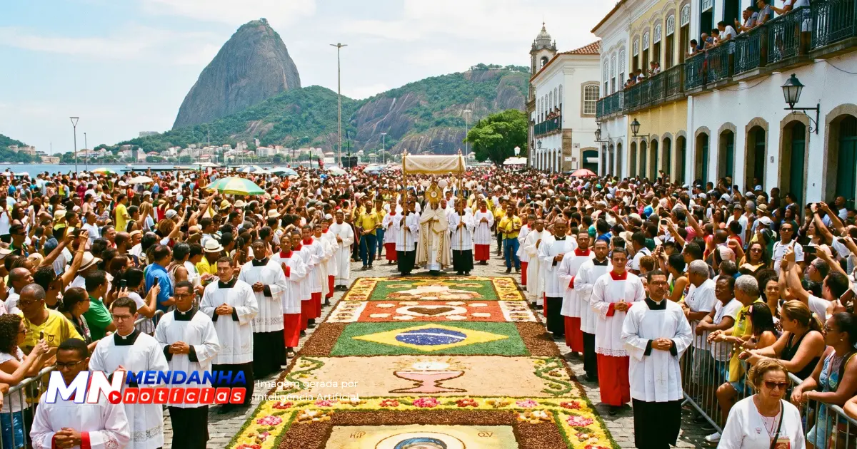Corpus Christi de 2026 será feriado em todo o estado do Rio de Janeiro MendanhNoticias.com.br