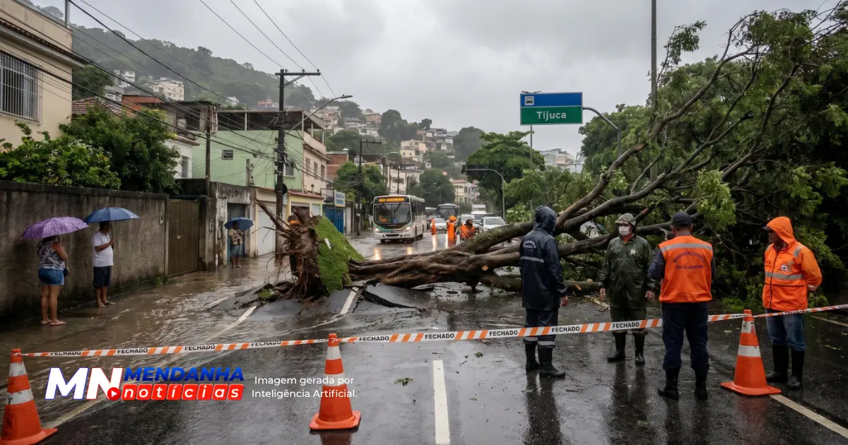 Chuvas intensas no Rio