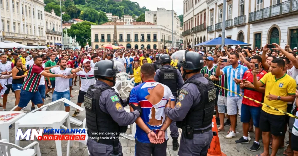Briga de torcida no Rio: prisão de suspeito por briga de torcida 1 Briga de torcida no Rio: prisão de suspeito por briga de torcida