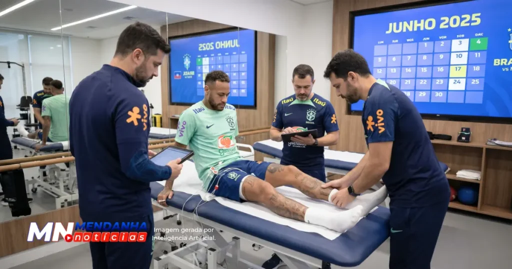 Seleção Brasileira recuperação de Neymar para o jogo contra o Haiti 10 Seleção Brasileira acelera a recuperação de Neymar para o jogo contra o Haiti