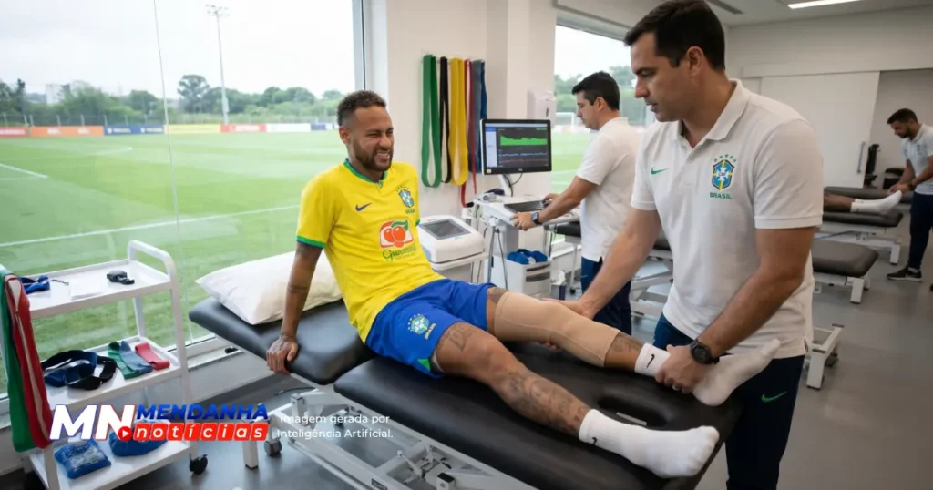 Seleção Brasileira recuperação de Neymar para o jogo contra o Haiti 1 Seleção Brasileira acelera a recuperação de Neymar para o jogo contra o Haiti