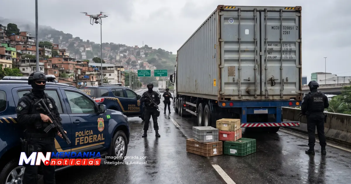 Roubo de cargas no Rio de Janeiro: PF lança operação no Rio em 2026