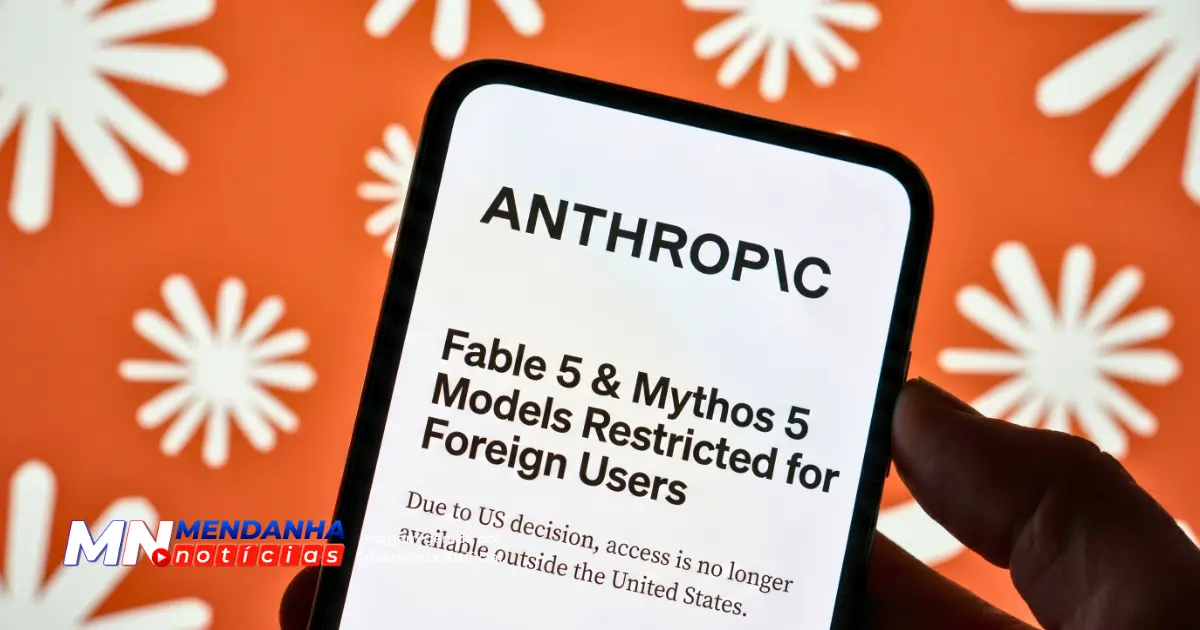 Modelos Fable 5 e Mythos 5 da Anthropic deixam de estar disponíveis para usuários estrangeiros.