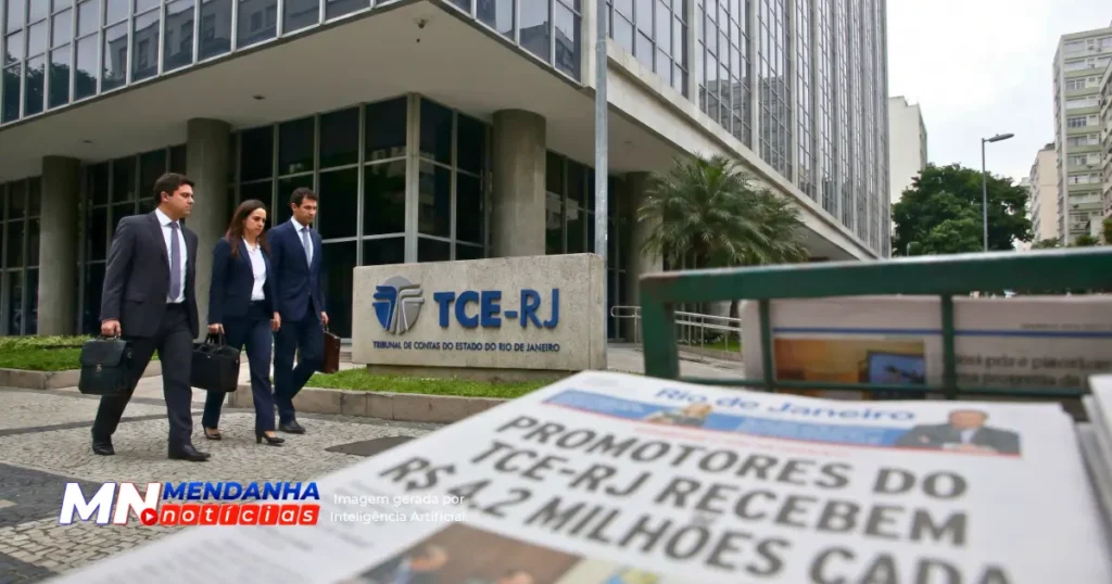 Três procuradores do TCE-RJ receberam R$ 4,2 milhões cada após criação de novos benefícios 4 TCE-RJ
