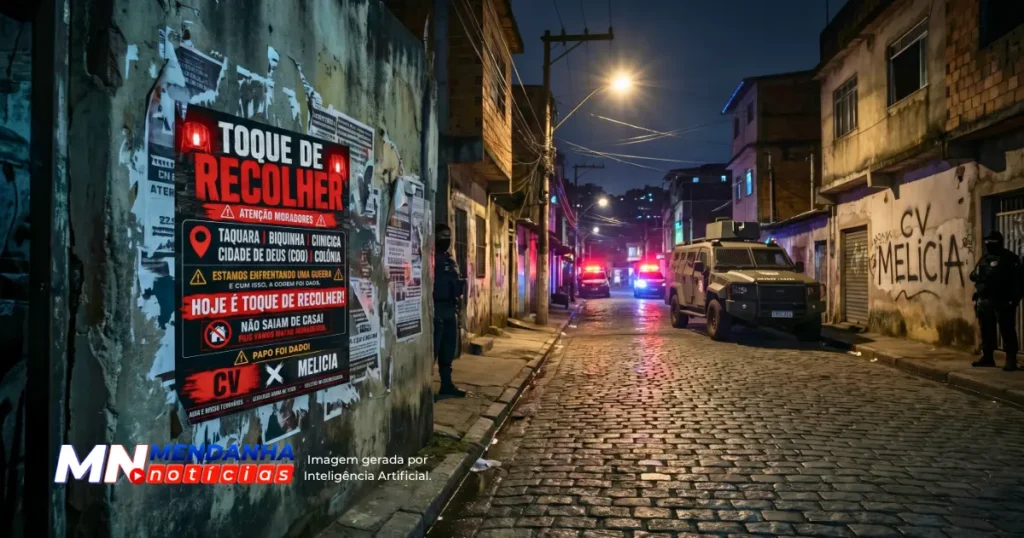 Comando Vermelho impõe toque de recolher na zona oeste do Rio 1 Comando Vermelho impõe toque de recolher na zona oeste do Rio