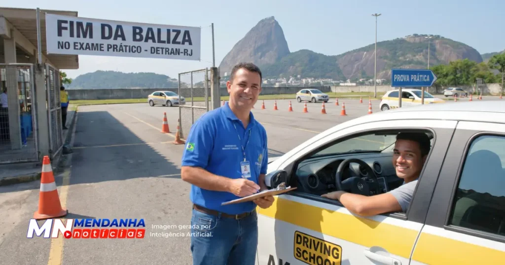 Detran-RJ elimina a exigência da baliza na prova prática para obtenção da primeira CNH. 5 Detran-RJ elimina a exigência da baliza na prova prática para obtenção da primeira CNH.