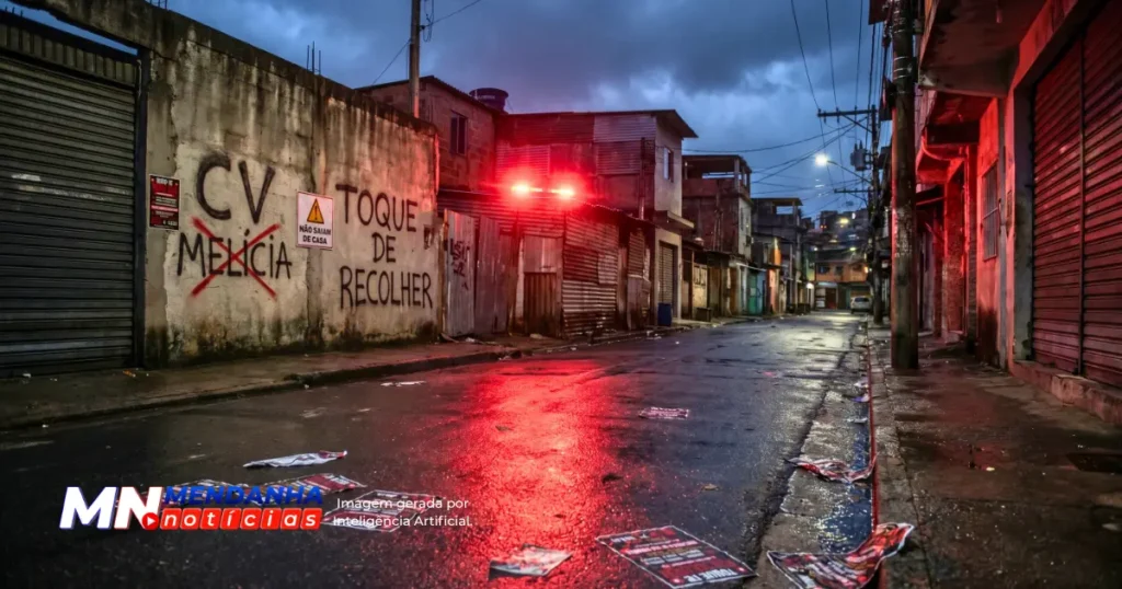Comando Vermelho impõe toque de recolher na zona oeste do Rio 2 Comando Vermelho impõe toque de recolher na zona oeste do Rio