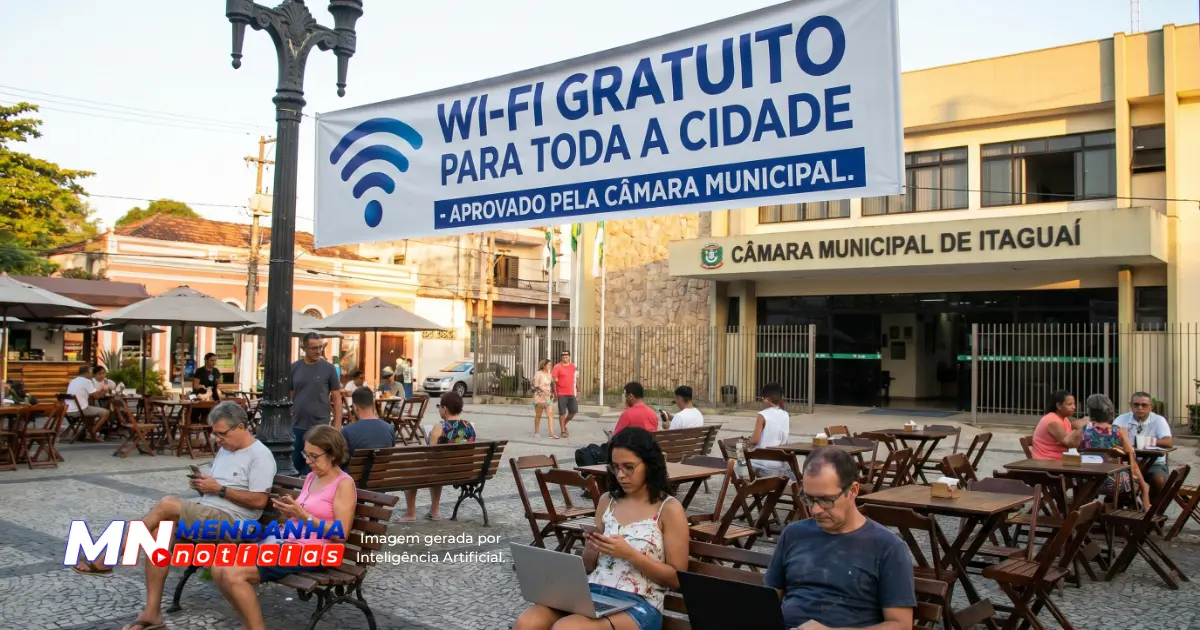 Programa de Wi-Fi gratuito para toda a cidade é aprovado pela Câmara de Itaguaí.