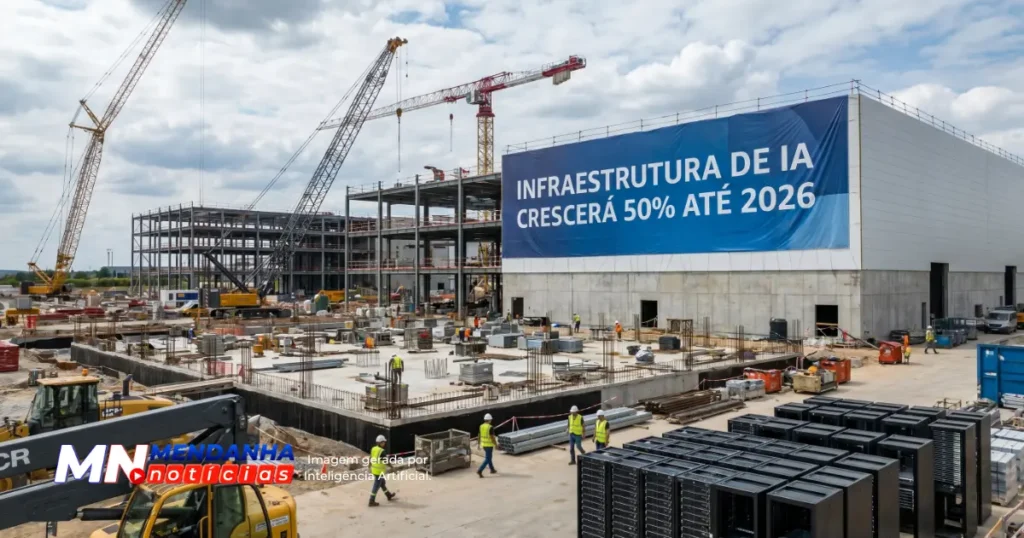 Infraestrutura de inteligência artificial cresce 50% em 2026 1 Infraestrutura de inteligência artificial cresce 50% em 2026