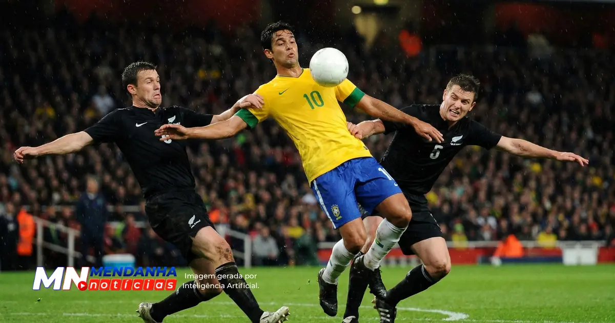 Seleção Brasileira: Wesley fora e Neymar em alerta 1 Jogadores da Seleção Brasileira treinando antes das eliminatórias da Copa
