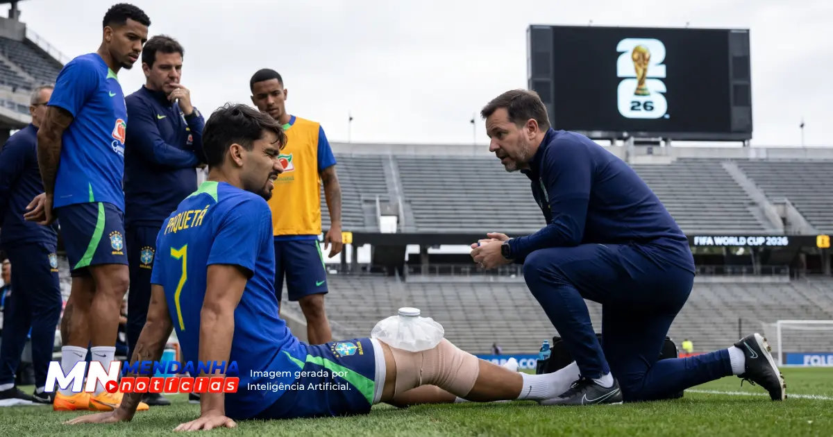 Seleção Brasileira perde Lucas Paquetá antes das oitavas