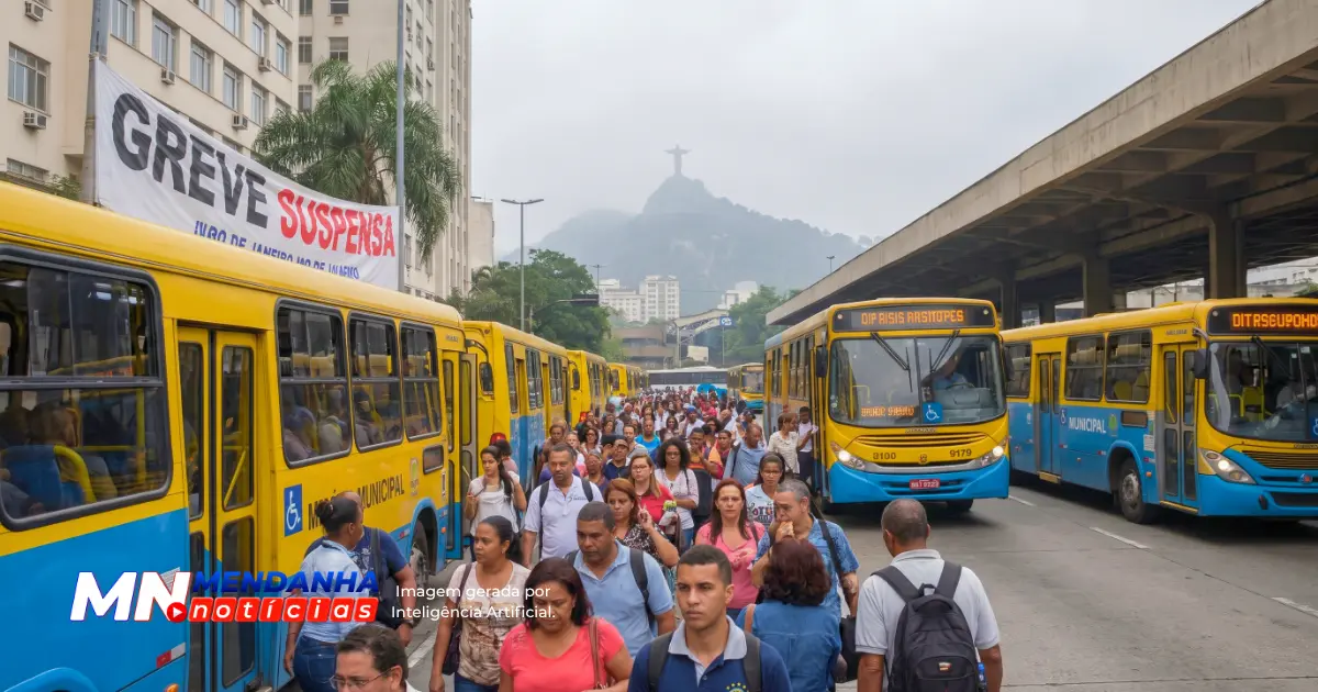 A Greve dos Rodoviários é Suspensa no Rio de Janeiro