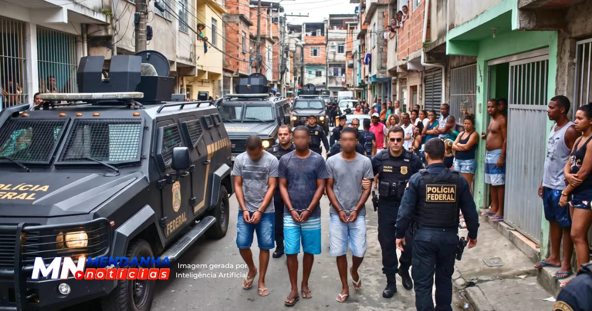 Operação Forja na Maré: PF prende 3 no Rio de Janeiro
