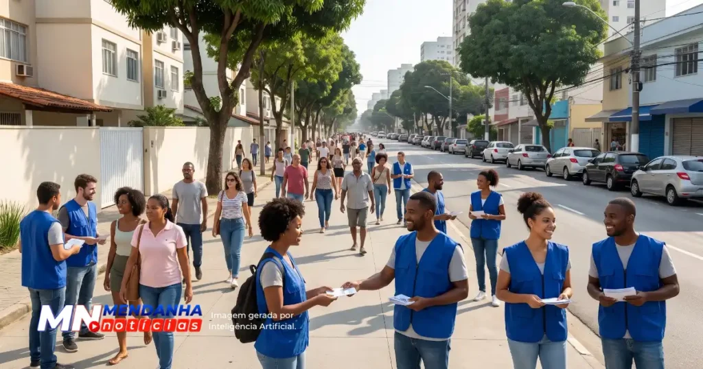 Influenciadores digitais no Rio ganham política estadual 3 Protesto em frente à sede da PF sobre fraude eleitoral no Rio de Janeiro