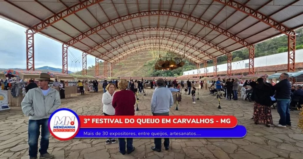Terceiro Festival do Queijo Micro regional em Carvalhos - MG 2 Expositores