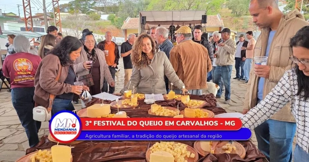 Terceiro Festival do Queijo Micro regional em Carvalhos - MG 1 Festival do Queijo