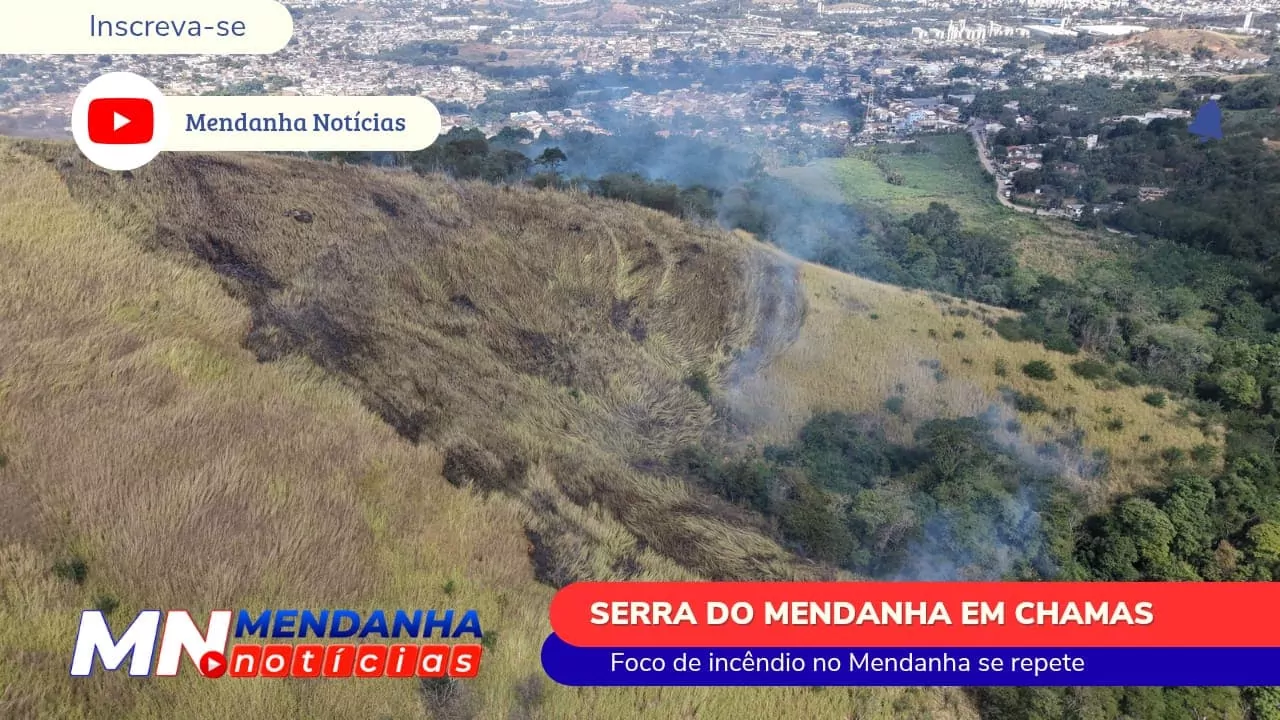 serra do mendanha em chamas